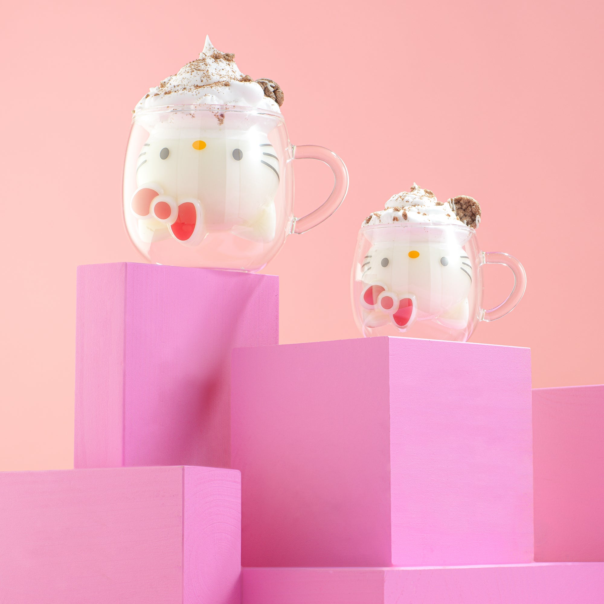 Hello Kitty® 3D Double Wall Coffee Mug JoyJolt