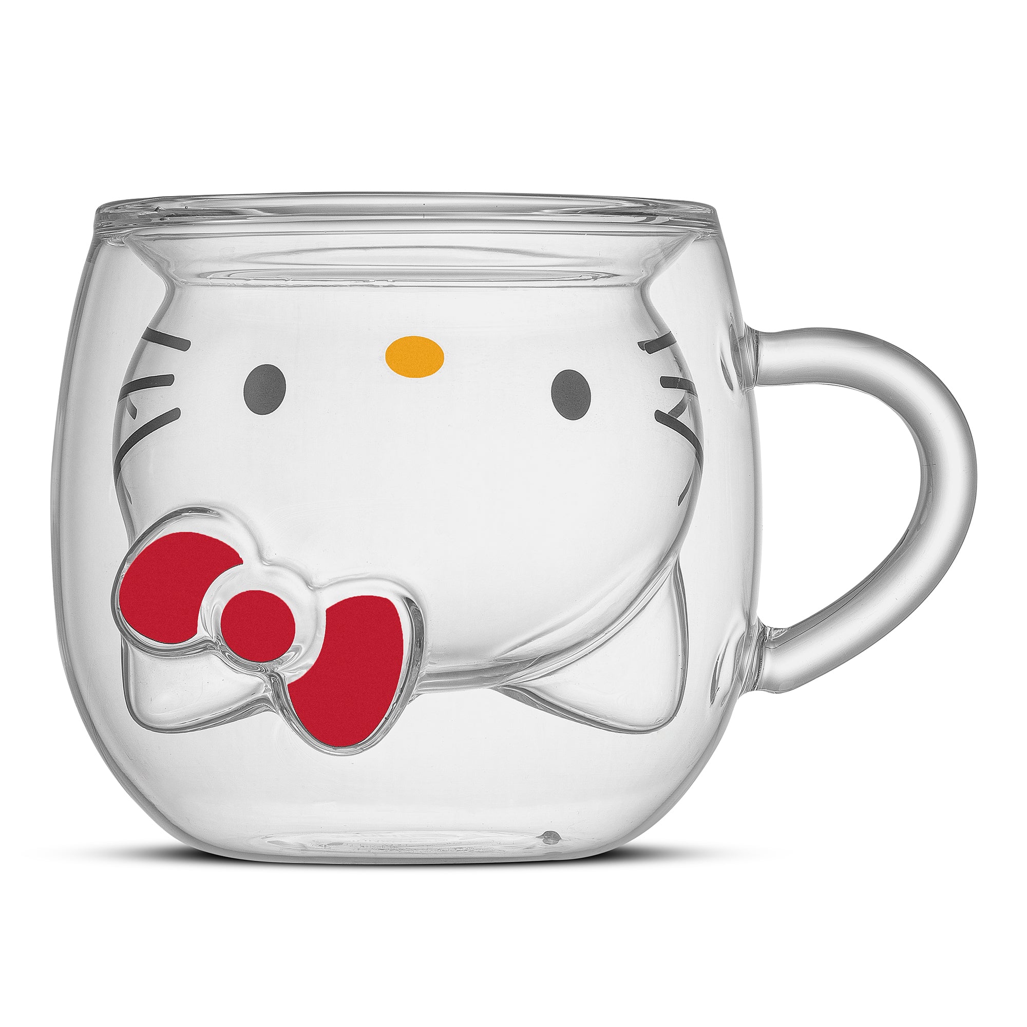 Hello Kitty® 3D Double Wall Espresso Glass JoyJolt