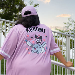 Kuromi x JapanLA Baseball Jersey Apparel JapanLA   