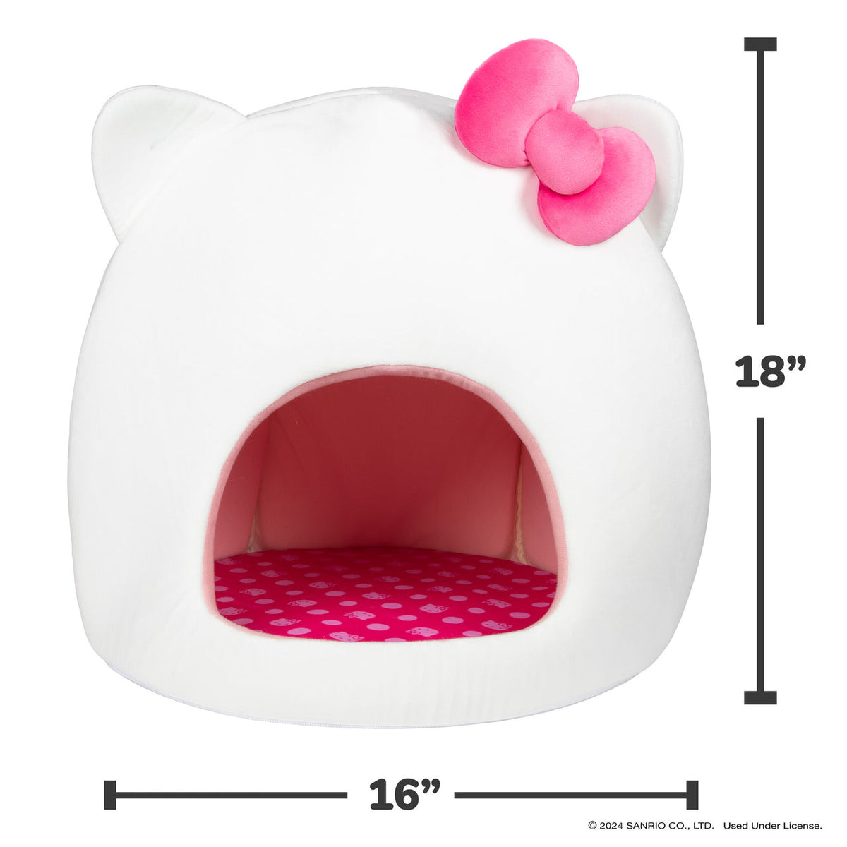 Hello Kitty Covered Pet Cave Bed Home Goods Jazwares LLC   