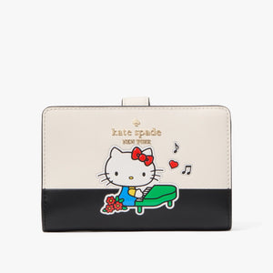 Hello Kitty x Kate Spade New York Medium Bifold Wallet Bags Kate Spade