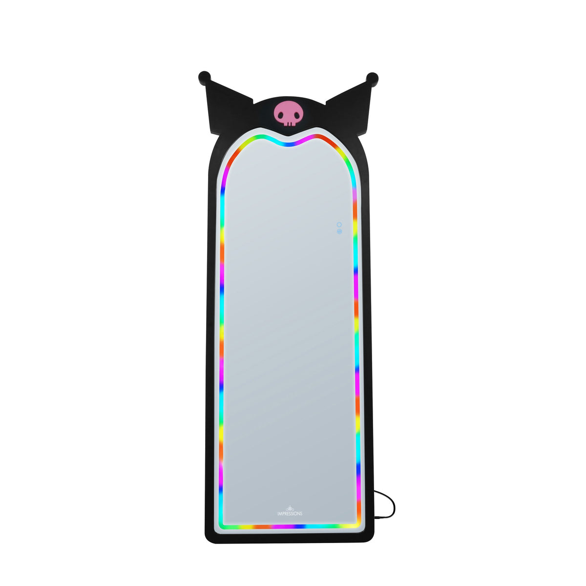 Kuromi x Impressions Vanity Arch RGB Full Length Mirror Makeup Mirrors Impressions Vanity Co.