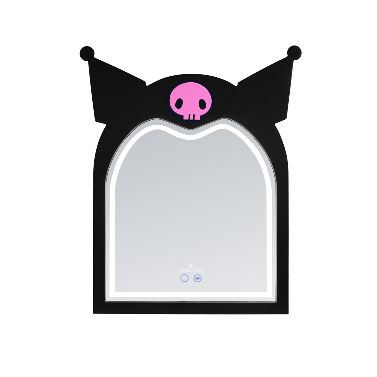 Kuromi x Impressions Vanity Arch RGB Tabletop Mirror Makeup Mirrors Impressions Vanity Co.