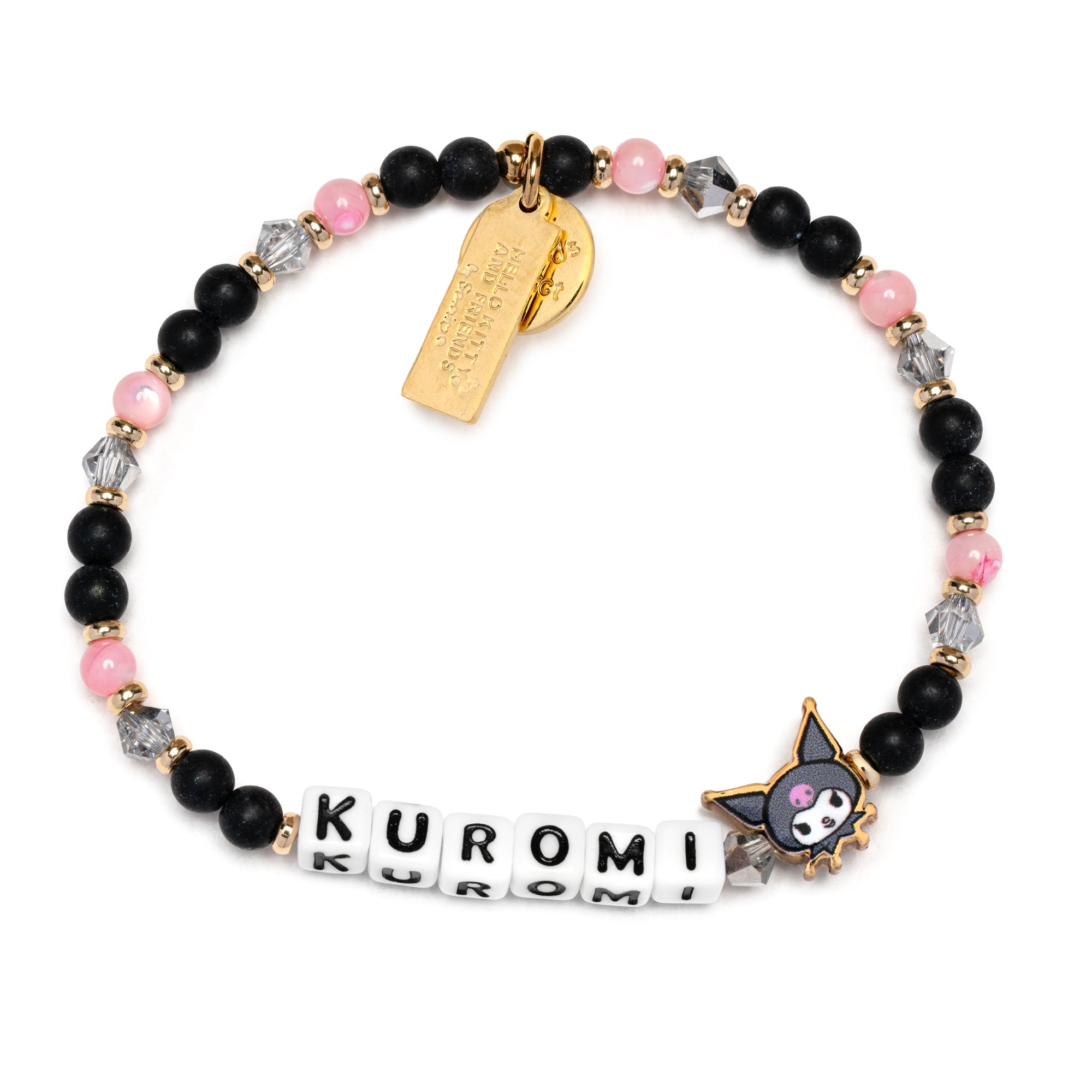 Kuromi x Little Words Project Beaded Bracelet Jewelry LITTLE WORDS PROJECT   