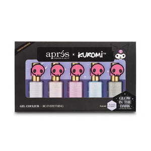 Kuromi x Aprés 5-pc Nail Gel Couleur Set Beauty APRES NAIL   