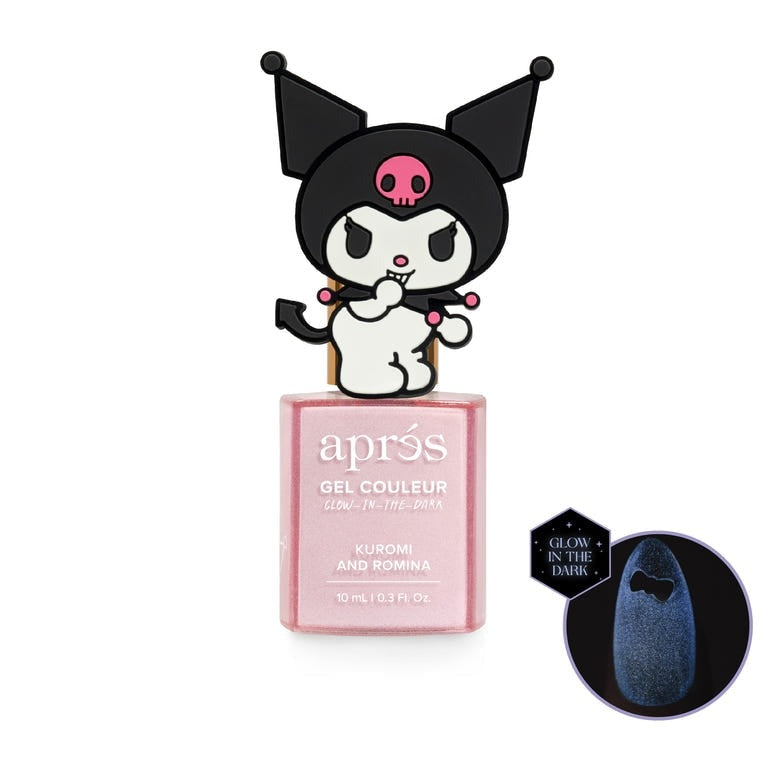 Kuromi x Aprés Nail Gel Couleur (Kuromi and Romina) Beauty APRES NAIL   