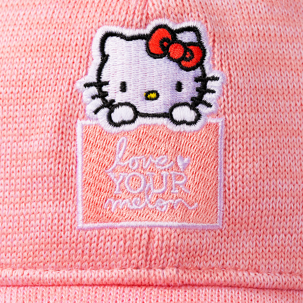 Hello Kitty x Love Your Melon Speckled Hero Cap (Pink) Accessory Love Your Melon   