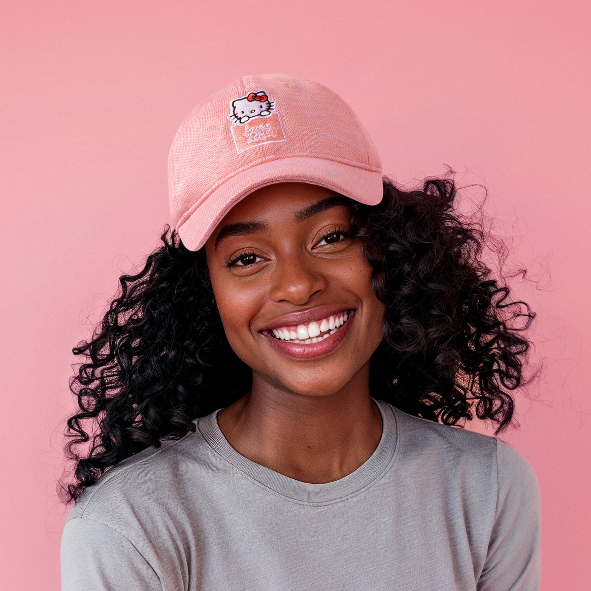 Pink love your melon hat online