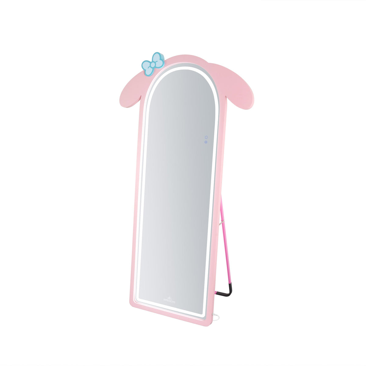 My Melody x Impressions Vanity Arch RGB Full Length Mirror Makeup Mirrors Impressions Vanity Co.