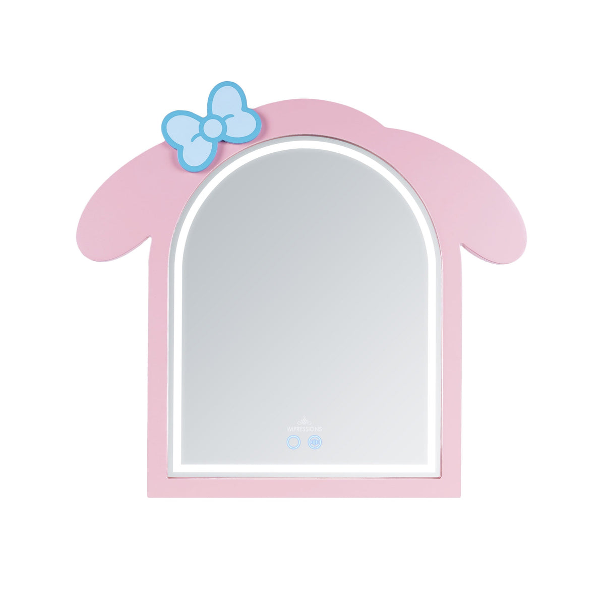 My Melody x Impressions Vanity Arch RGB Tabletop Mirror Makeup Mirrors Impressions Vanity Co.