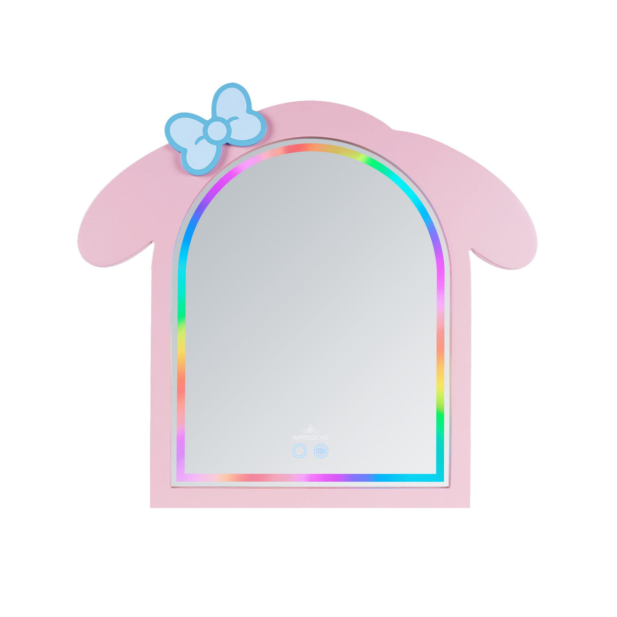 My Melody x Impressions Vanity Arch RGB Tabletop Mirror Makeup Mirrors Impressions Vanity Co.