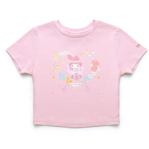 My Melody x JapanLA Fairy Crop Tee (50th Anniv.) Apparel JapanLA