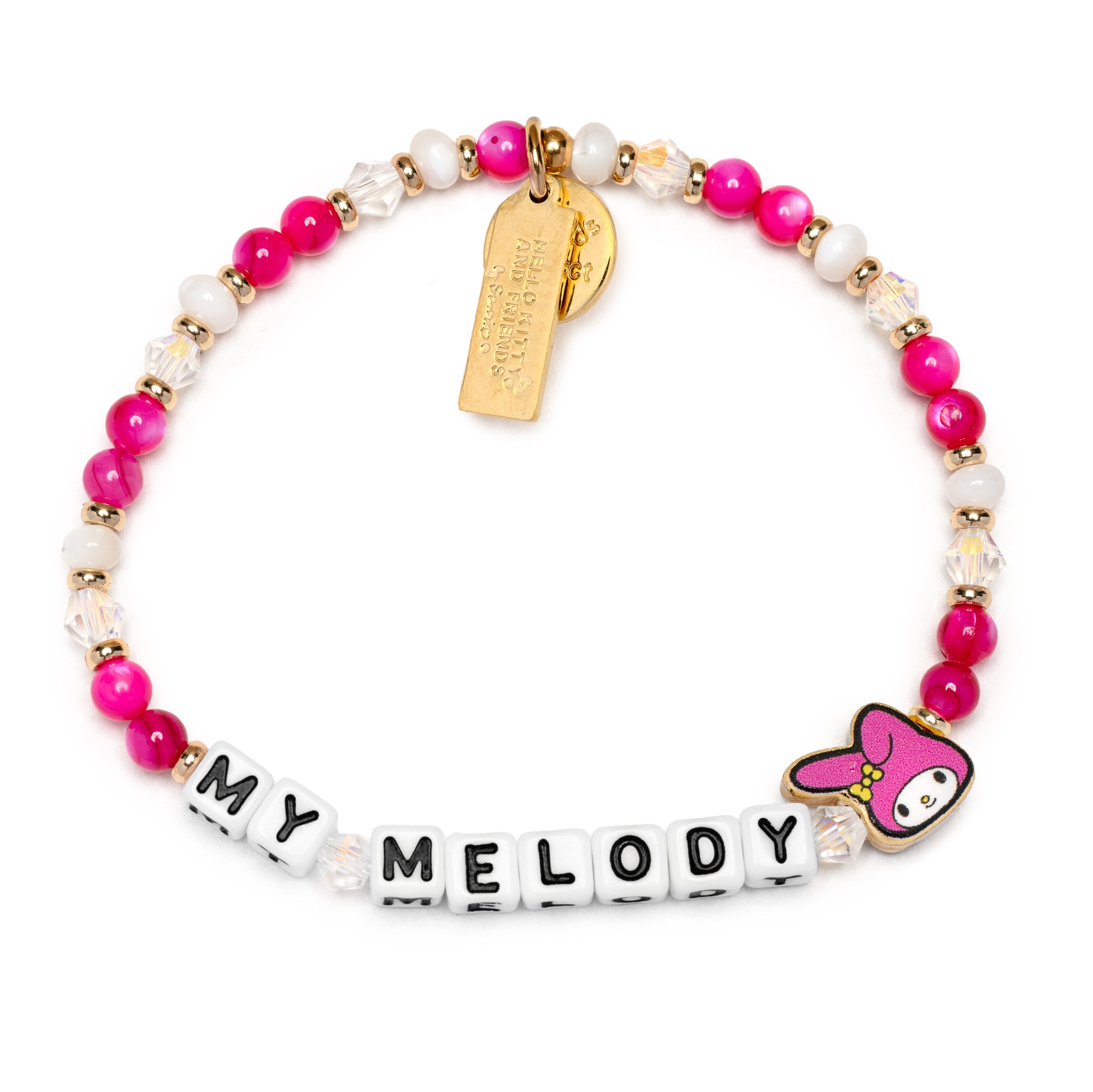 My Melody x Little Words Project Beaded Bracelet Jewelry LITTLE WORDS PROJECT   