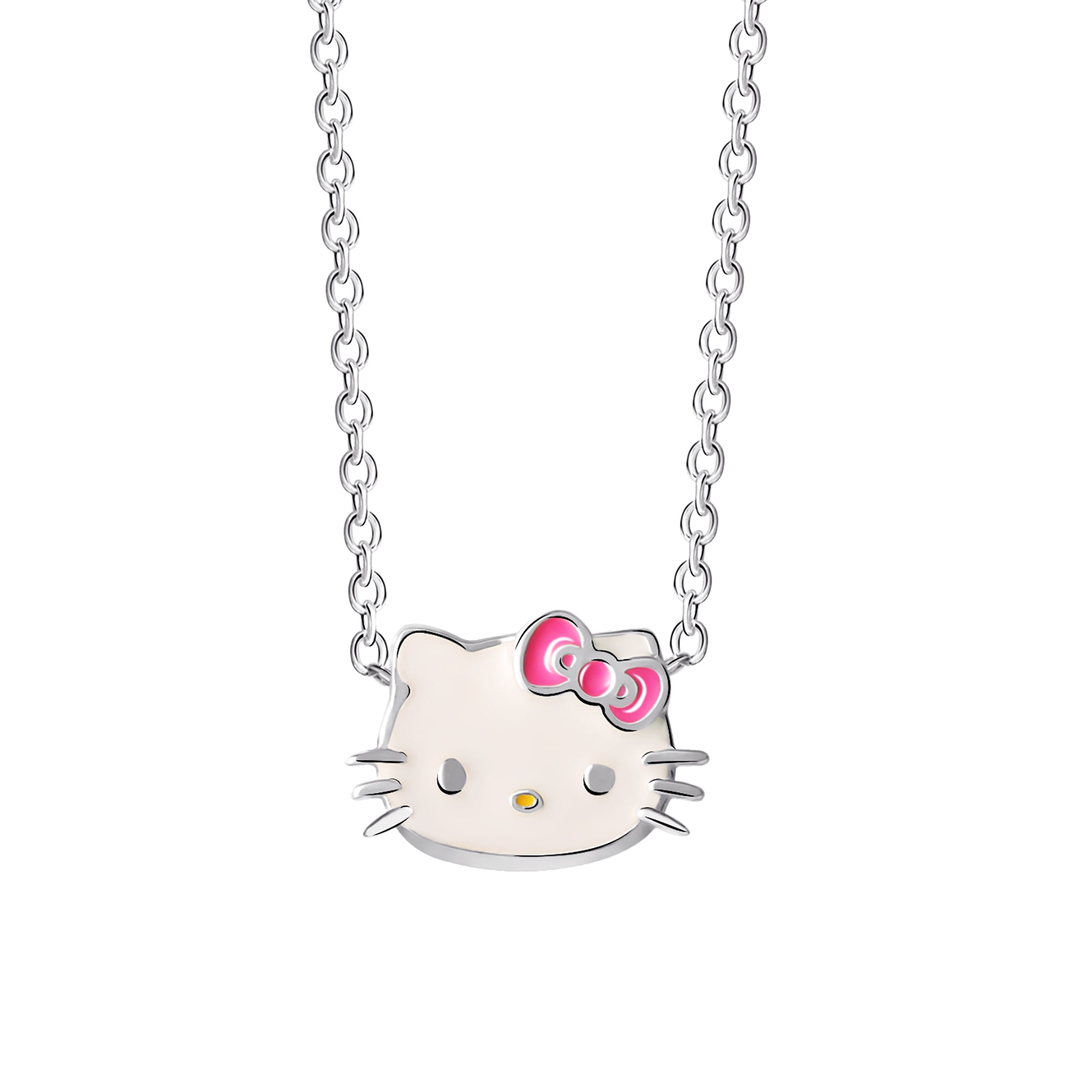Sanrio Charmmykitty Hello Kitty x Story Charm Necklace S925 Silver Plating
