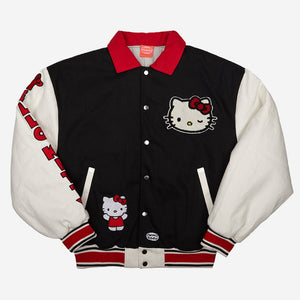 Hello Kitty x Dumbgood Varsity Jacket Apparel DUMBGOOD   