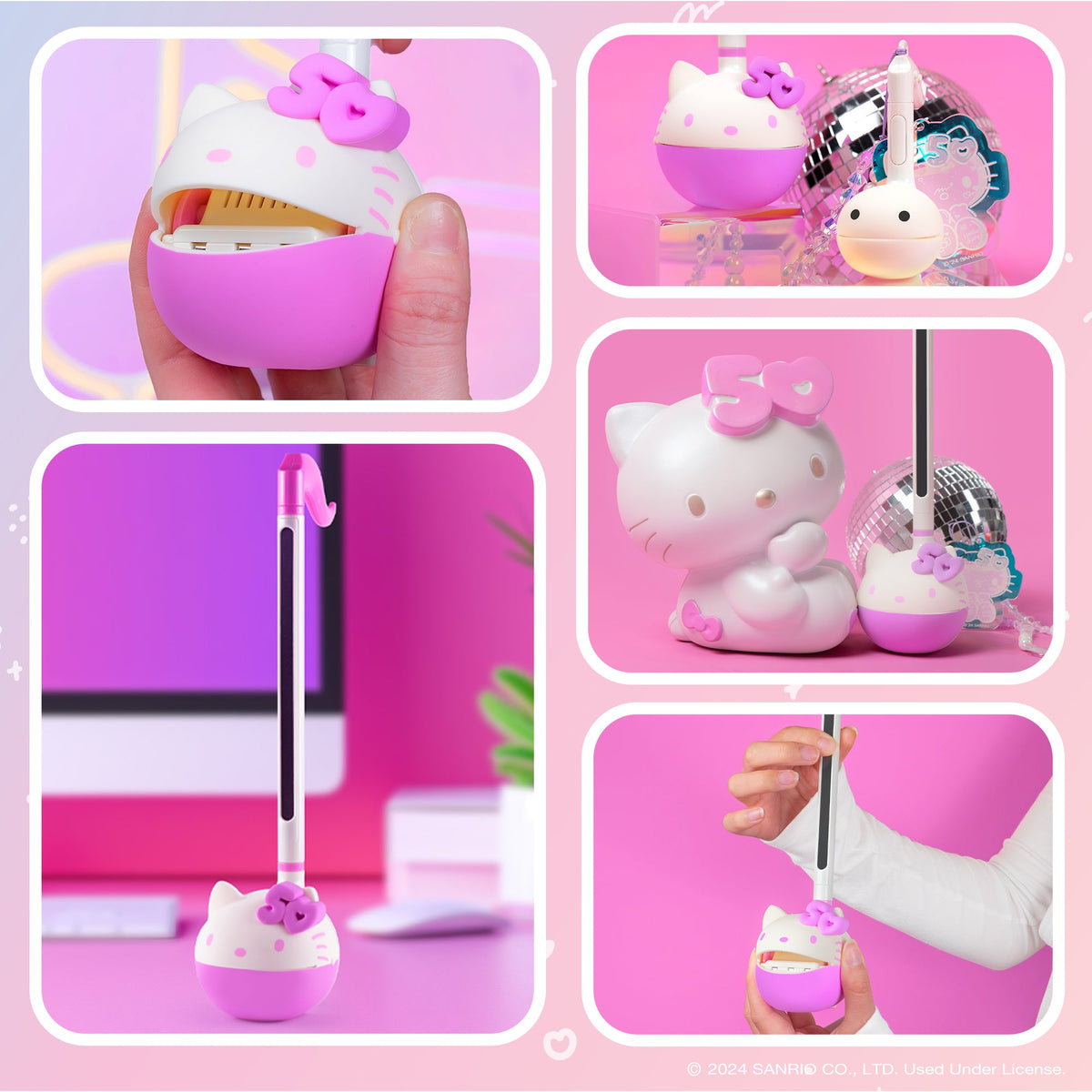 Hello Kitty 50th Anniversary Otamatone Musical Toy Toys&amp;Games Hamee.com - Hamee US   