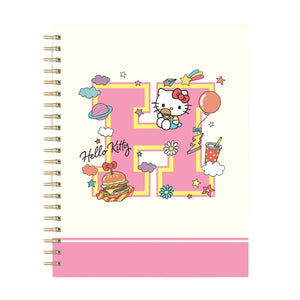 Hello Kitty x Studio Oh! College Letters Extra-Large Spiral Notebook Stationery Studio Oh!   