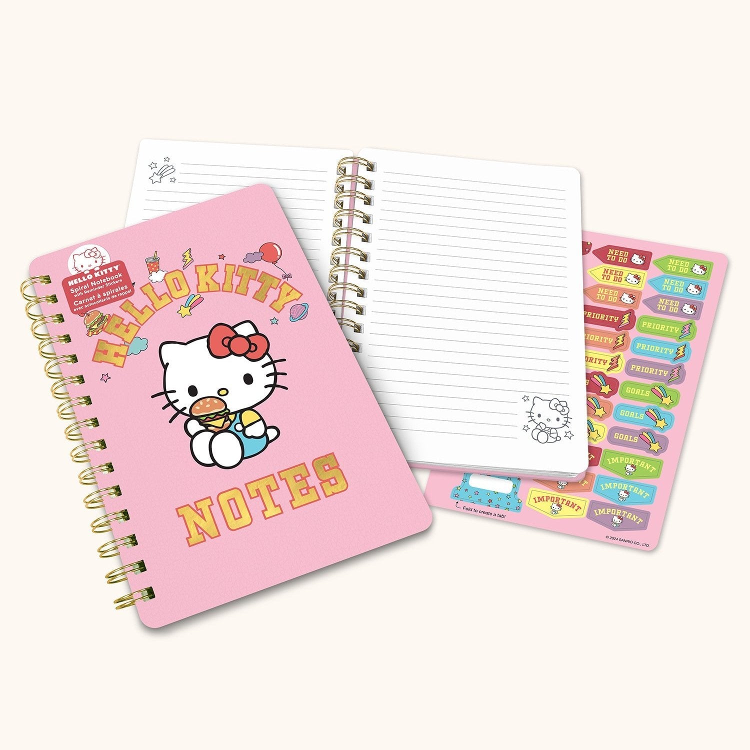 Hello Kitty x Studio Oh! College Letters Agatha Notebook Stationery Studio Oh!   