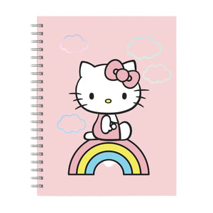 Hello Kitty x Studio Oh! Classic Pink Extra-Large Spiral Notebook Stationery Studio Oh!   