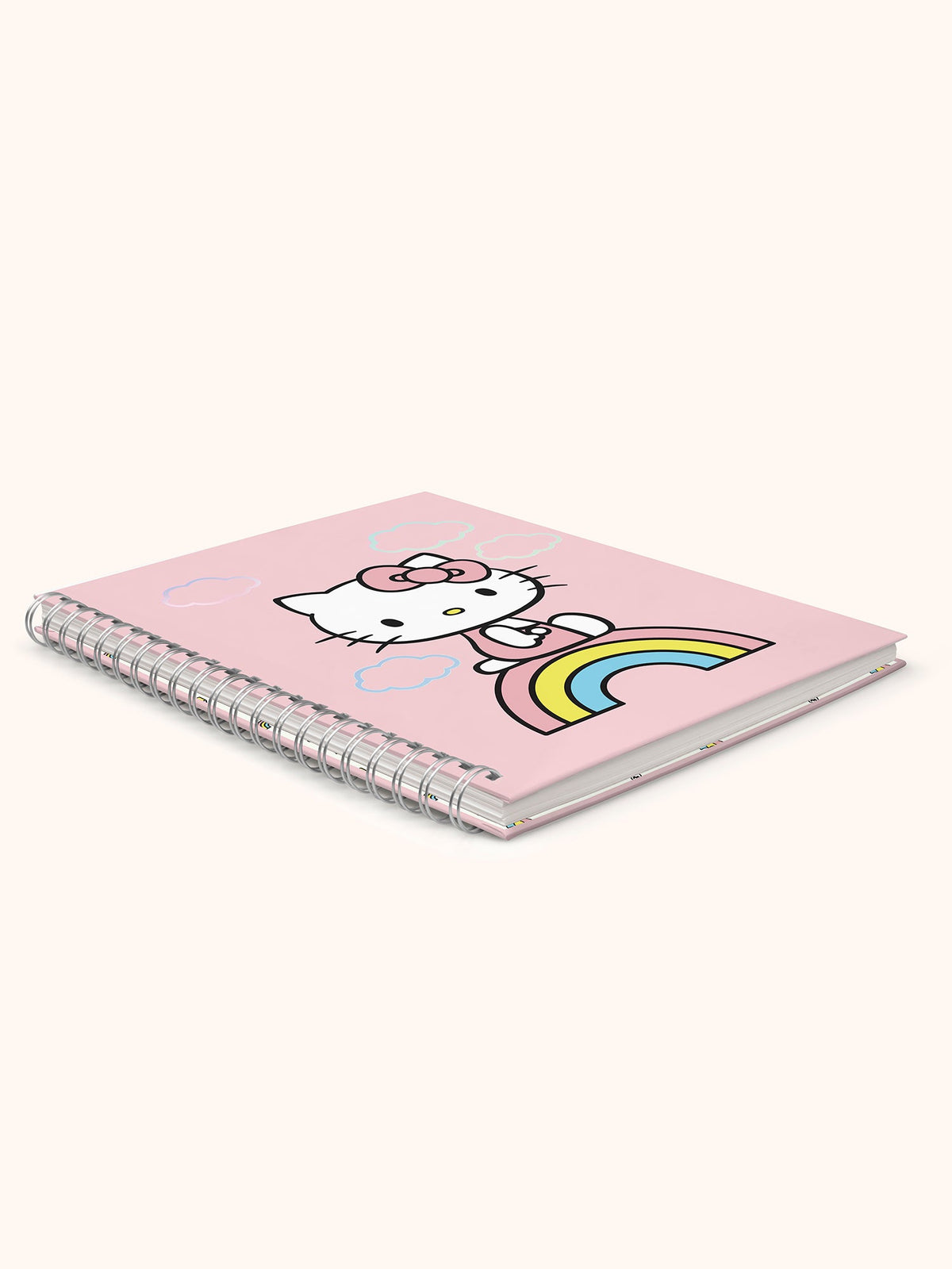 Hello Kitty x Studio Oh! Classic Pink Extra-Large Spiral Notebook Stationery Studio Oh!   