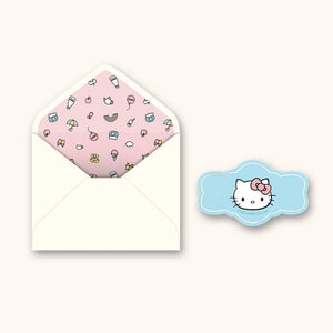 Hello Kitty x Studio Oh! Just Saying Hello Deluxe Greeting Card Stationery Studio Oh!   