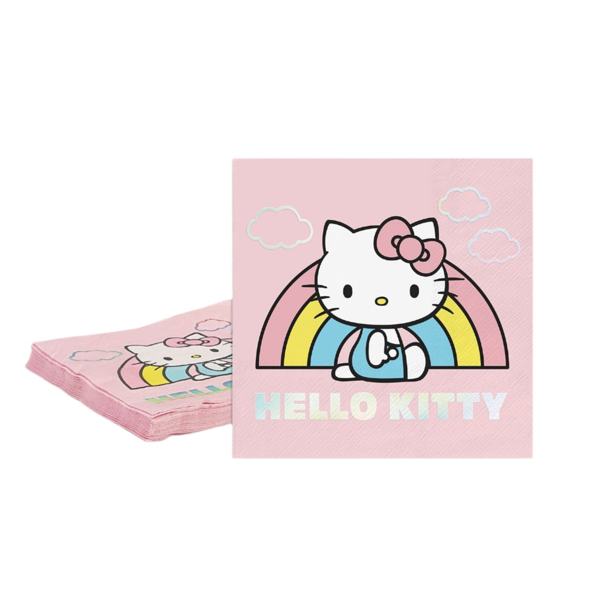 Hello Kitty x Studio Oh! Rainbow Skies Luncheon Napkins Paper Tableware Studio Oh!   