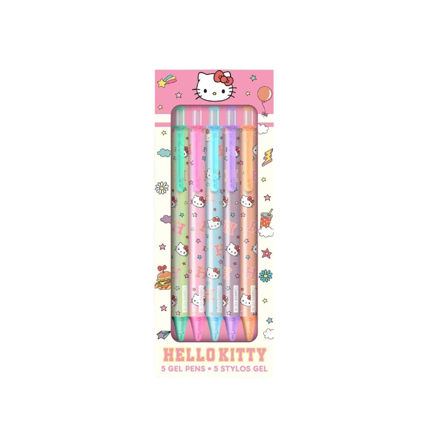 Hello Kitty x Studio Oh! College Letters Gel Pens Stationery Studio Oh!   