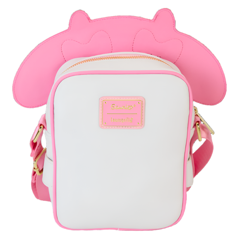 My Melody x Loungefly Pumpkin Crossbuddies Bag Bags Loungefly   