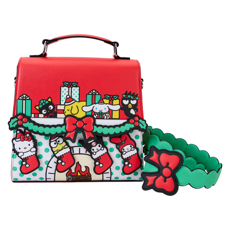 Hello Kitty and Friends x Loungefly Winter Wonderland Crossbody Bag Bags Loungefly   