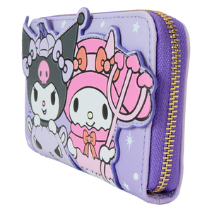 Kuromi & My Melody x Loungefly Glow-In-The Dark Zip Wallet Bags Loungefly   