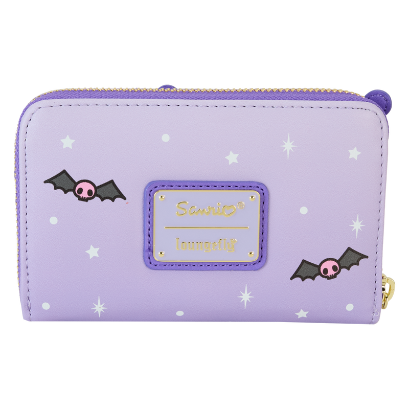 Kuromi &amp; My Melody x Loungefly Glow-In-The Dark Zip Wallet Bags Loungefly   