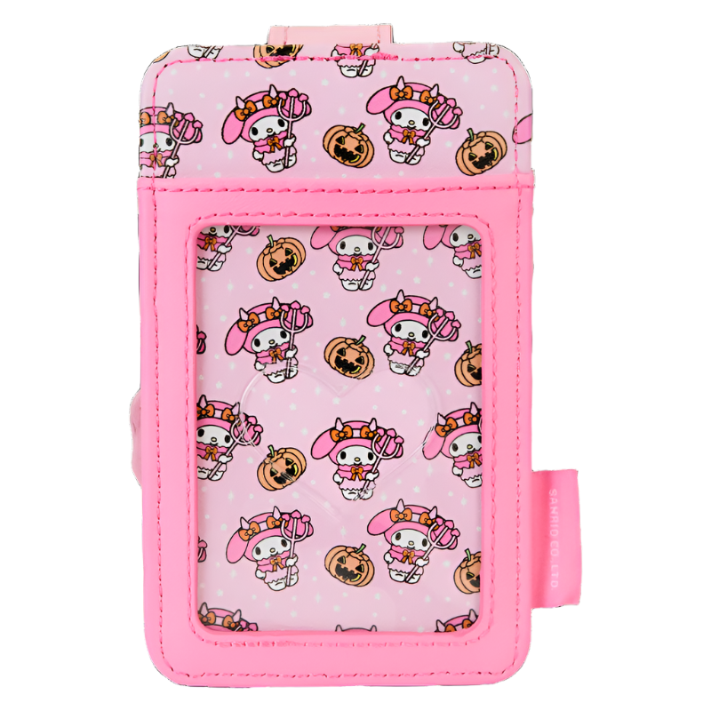 My Melody x Loungefly Pumpkin Card Holder Bags Loungefly   