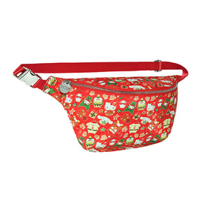 Hello Kitty and Friends x Stoney Clover Lane Holiday Jumbo Fanny Pack Bags STONEY CLOVER LANE   