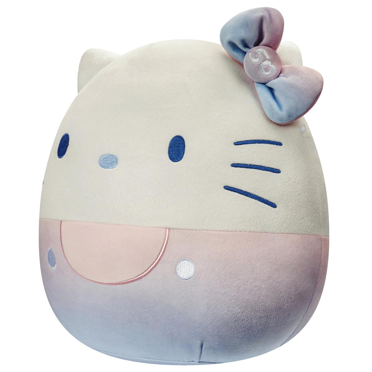 Hello Kitty 50th Anniversary 12&quot; Sparkle Gradient Squishmallows Plush Jazwares   