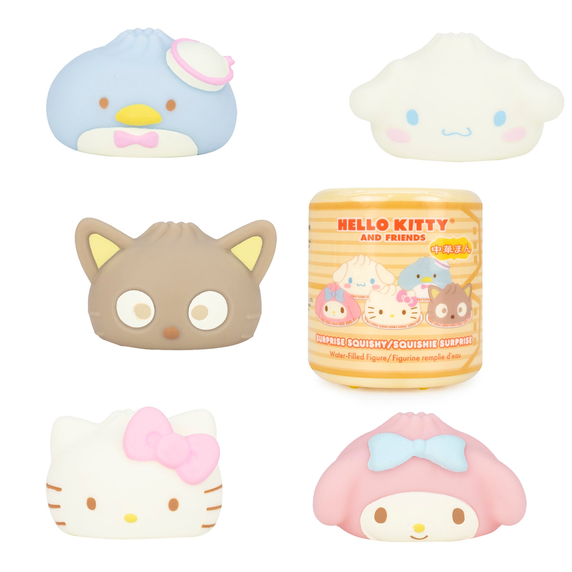 Hello Kitty and Friends Steamed Bun Capsule Squishies (Series 3) Toys&Games Hamee.com - Hamee US   