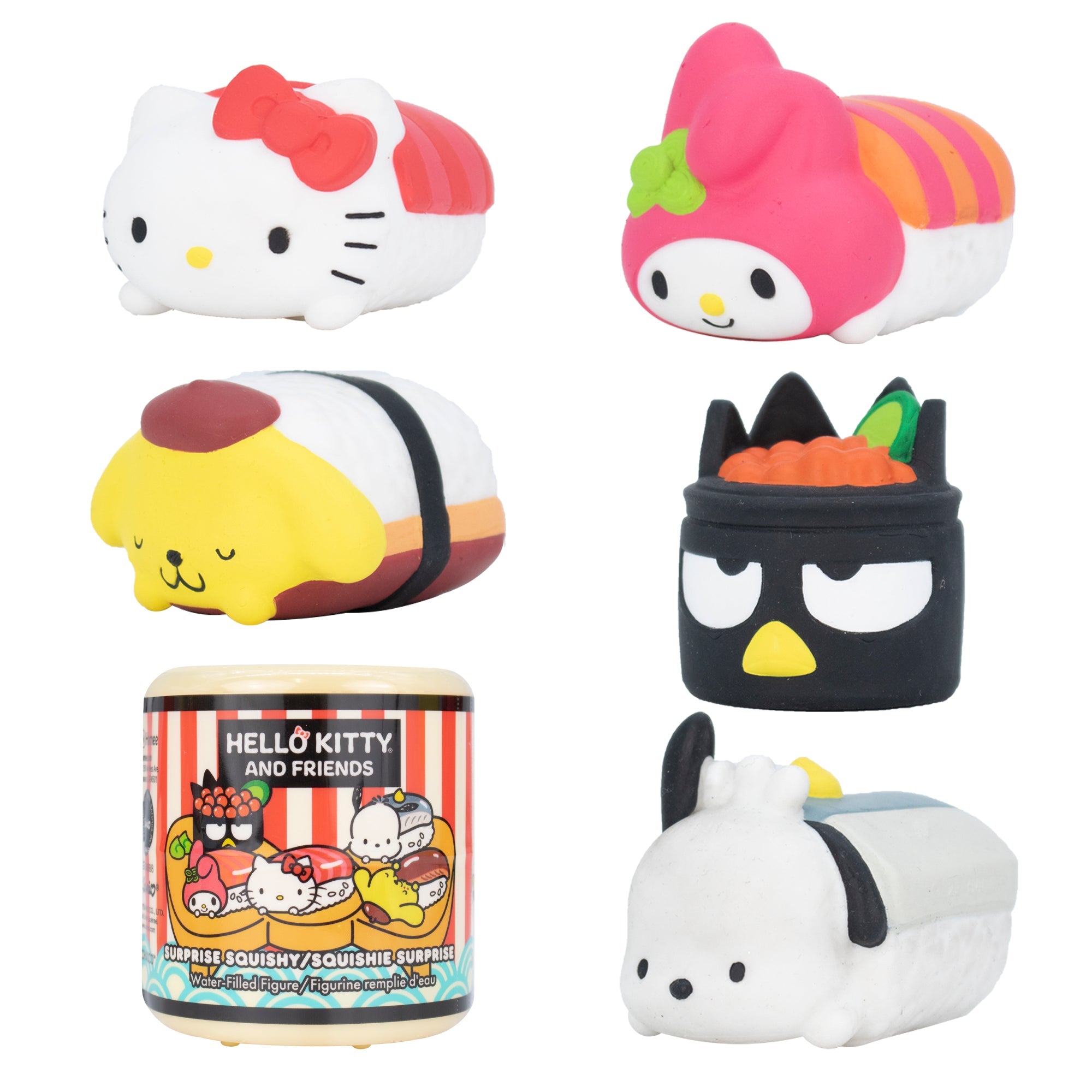 Hello Kitty and Friends Sushi Capsule Squishies (Series 4) Toys&Games Hamee.com - Hamee US   