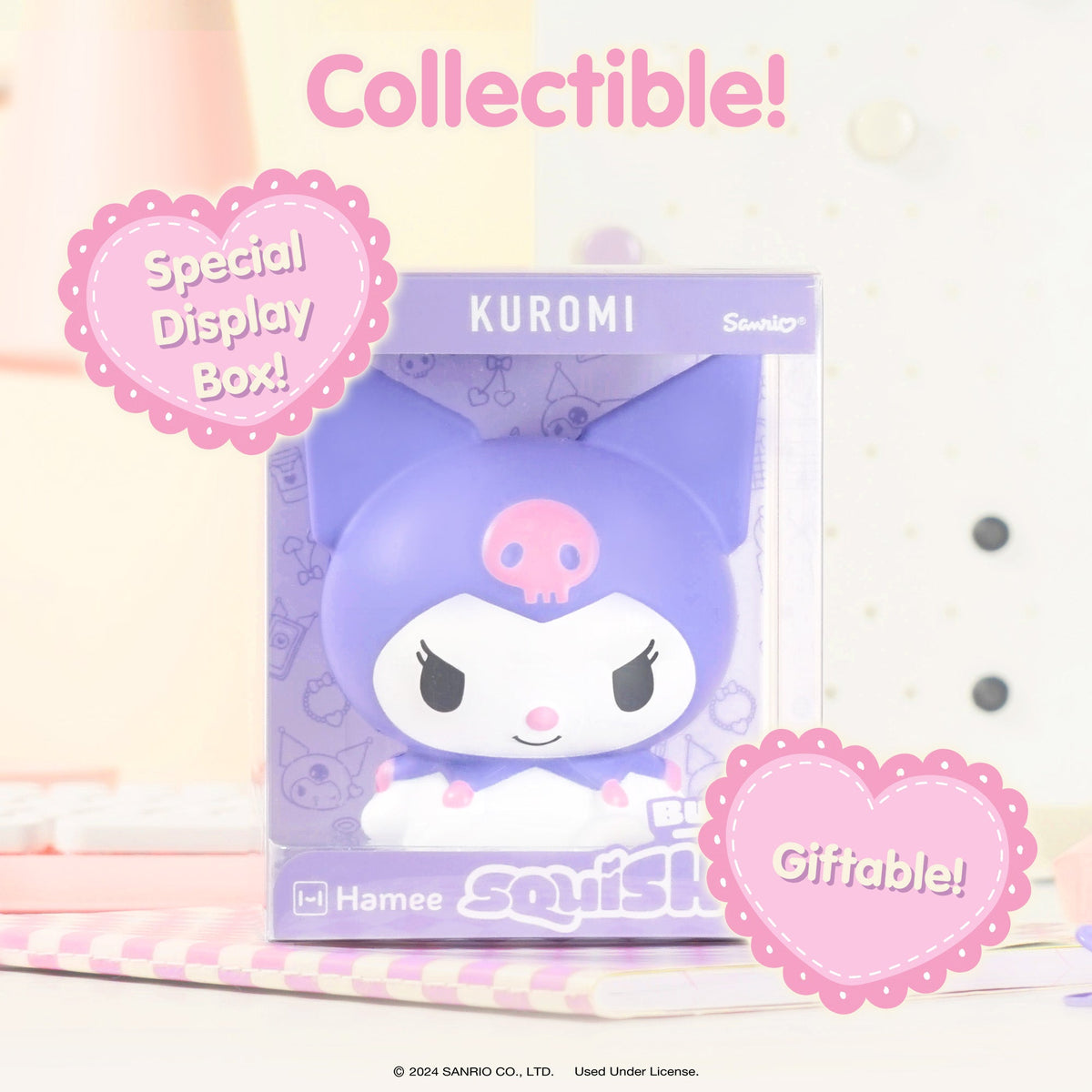 Kuromi SquiSHU (Series Buddy 001) Toys&amp;Games Hamee.com - Hamee US   