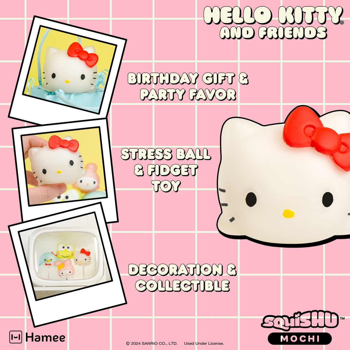 Hello Kitty Mochi SquiSHU (Series 2) Toys&amp;Games Hamee.com - Hamee US   