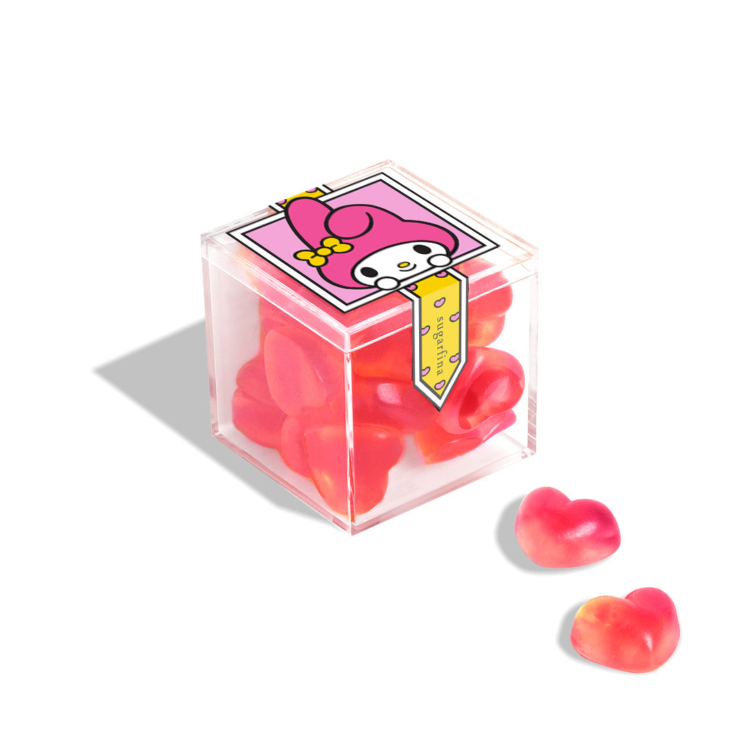 My Melody x Sugarfina Strawberry Hearts (Small Candy Cube) Seasonal Sanrio Drop Ship - Sugarfina   