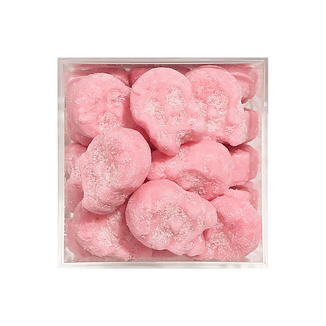 Kuromi x Sugarfina Pink Skulls (Small Candy Cube) Seasonal Sanrio Drop Ship - Sugarfina   