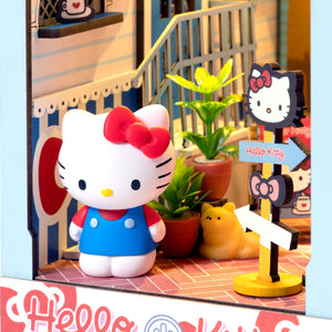 Hello Kitty Town Square DIY Book Nook Kit Toys&Games Hands Craft