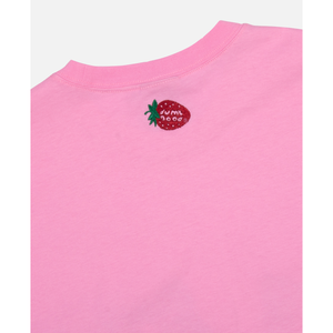 Hello Kitty x Dumbgood Pink Glitter Pie Tee (50th Anniv.) Apparel BIOWORLD   