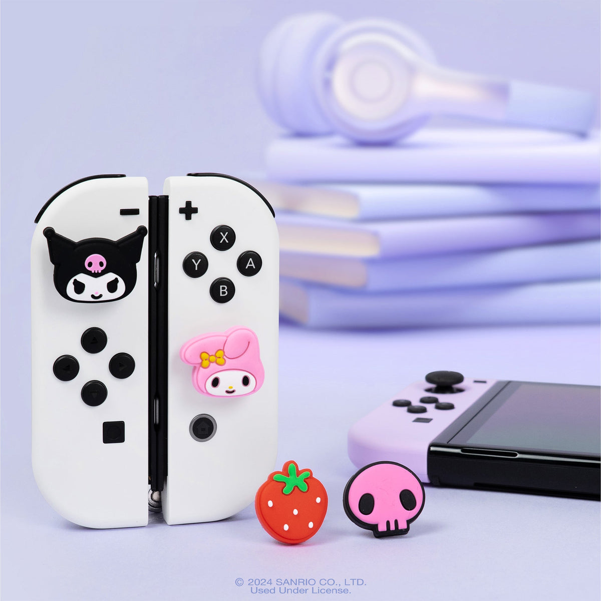 Hello Kitty and Friends Switch Grip Caps (Kuromi + My Melody) Accessory Hamee.com - Hamee US   