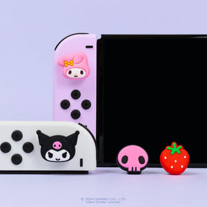 Hello Kitty and Friends Switch Grip Caps (Kuromi + My Melody) Tech Accessory Hamee.com - Hamee US   