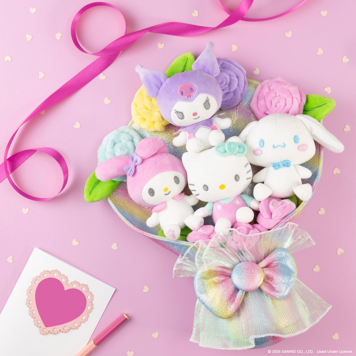 Hello Kitty and Friends 14-inch Ultra-Premier Plush Bouquet - Limited Edition Toy Playsets Jazwares