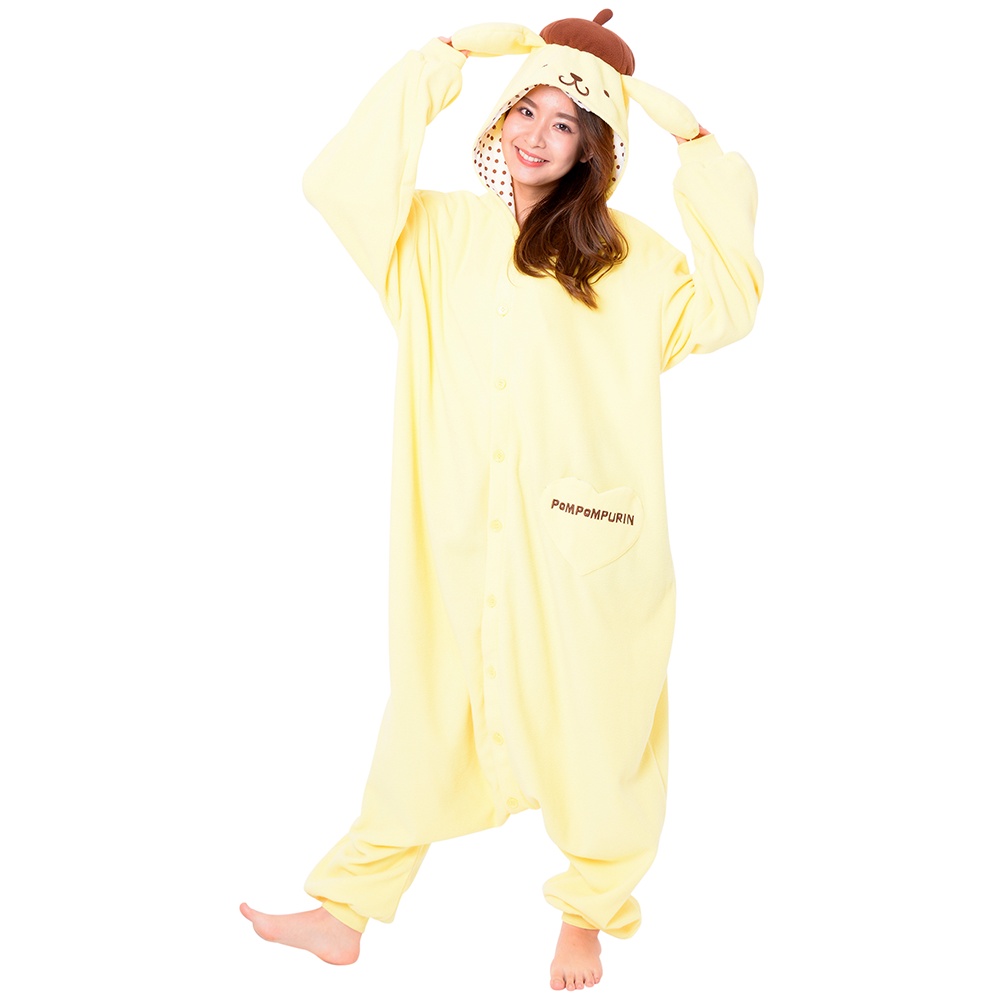 Pompompurin Kigurumi Onesie (XL) Apparel CLEVER IDIOTS   