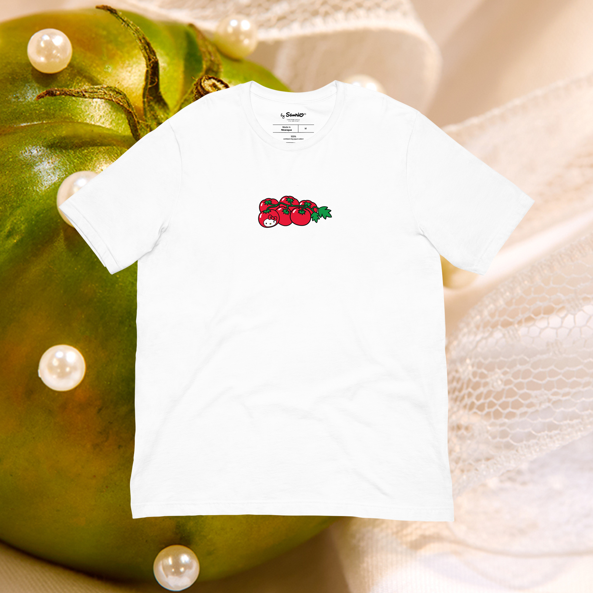 Hello Kitty Tomato Tee Apparel Printful   