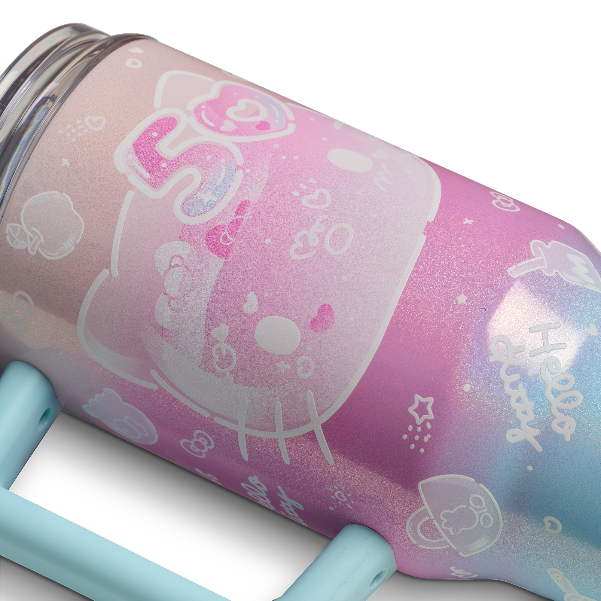 Hello Kitty x Igloo 50th Anniversary 32oz Flip ‘n’ Sip Travel Mug Travel Igloo Products Corp   