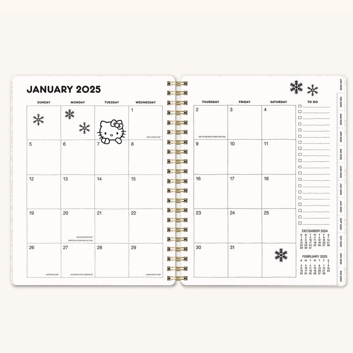 Hello Kitty x Studio Oh! 2025 Desert Adventure Baxter Planner Stationery Studio Oh!   