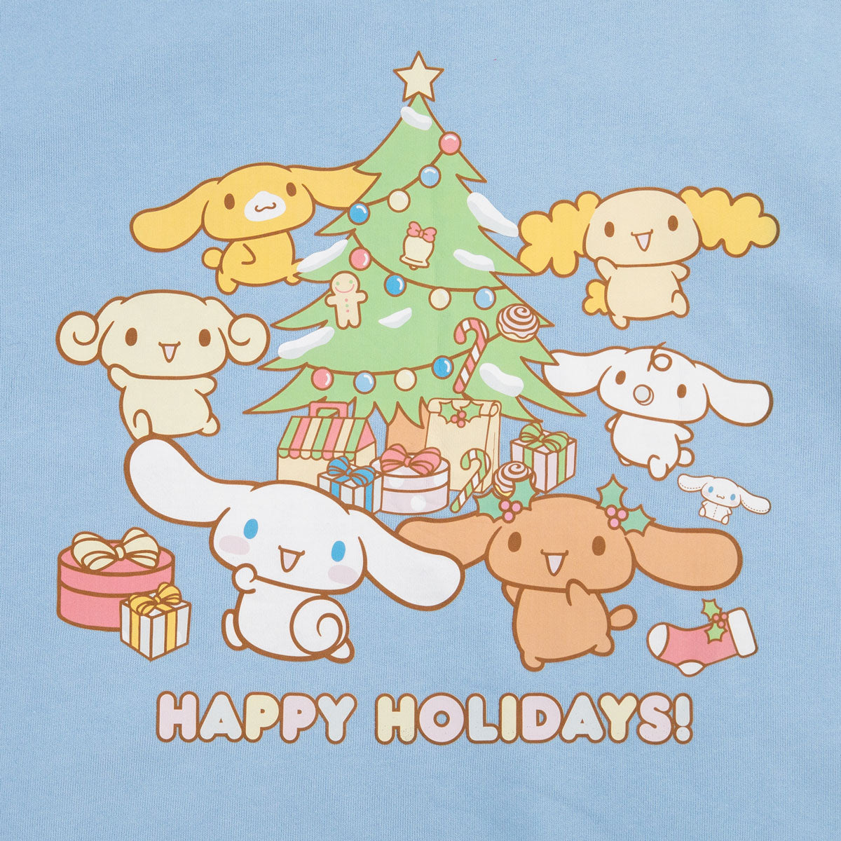 Cinnamoroll and Friends x JapanLA Holiday Sweater Apparel JapanLA   